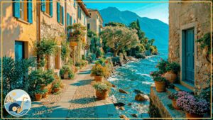 Sunny Italian Coastal Path & Bossa Nova 🌸 Relaxing Music for Focus & Study