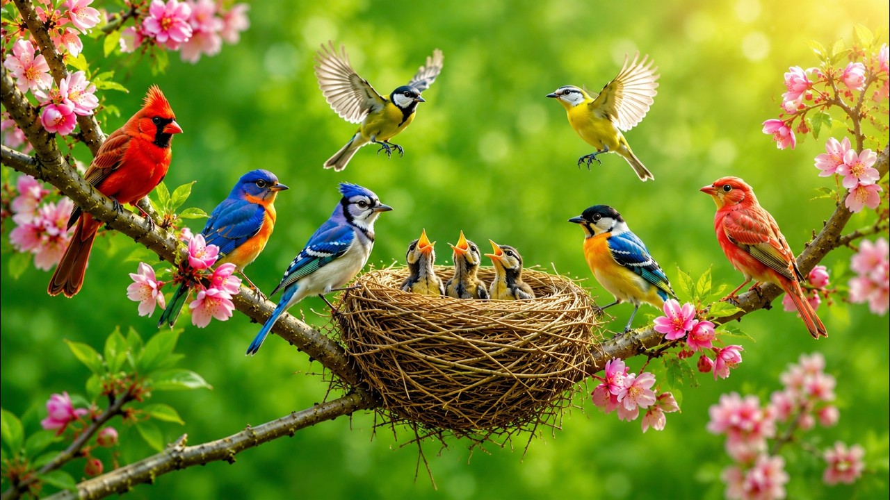 🕊️ Bird Whisper Forest | Soothing Piano & Nature Sounds for Stress Relief & Study