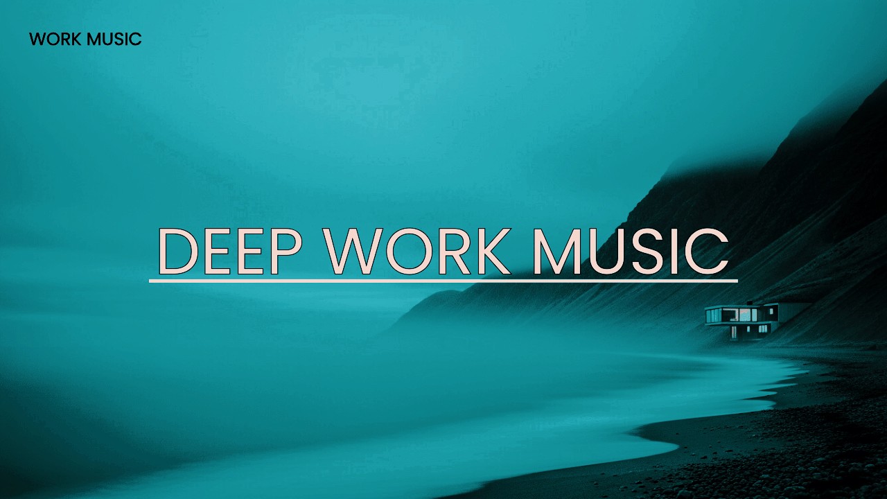 Deep Work Study Music ⛰️ Calm Misty Mountain Ambient