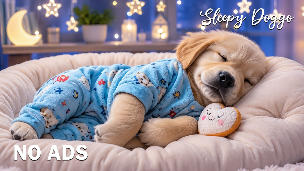 12 Hours of Deep Sleep Music for Dogs 🐶⭐Soothing Sounds for Stress Relief & Puppy Relaxation💤No Ads