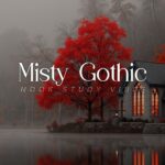 Dark Autumn Gothic Reading Nook ~ Dark Academia Music for Cenllo Study and Focus Relaxing