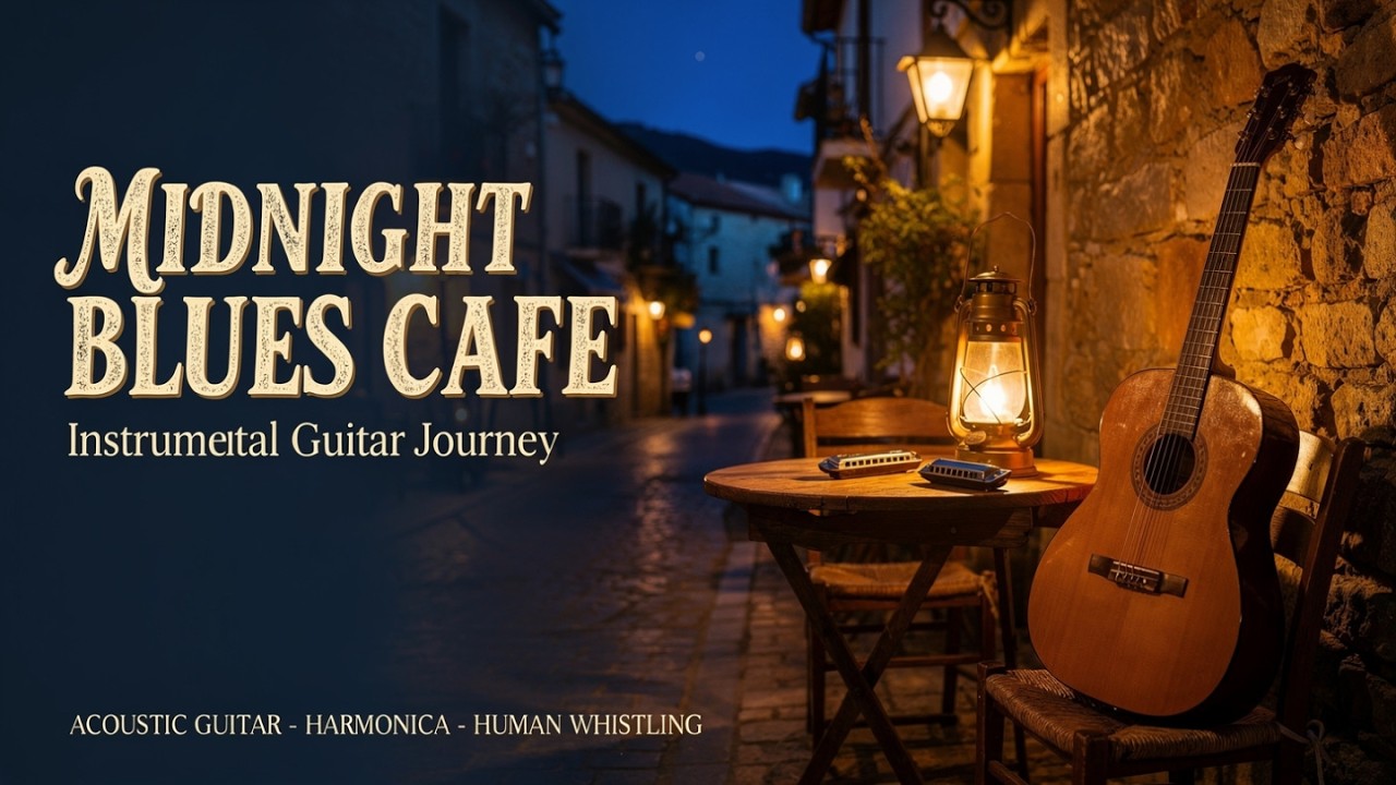🔥 Spanish Blues Guitar | Slow Acoustic Blues Journey – Relaxing Music #spanishguitar #bluesmusic
