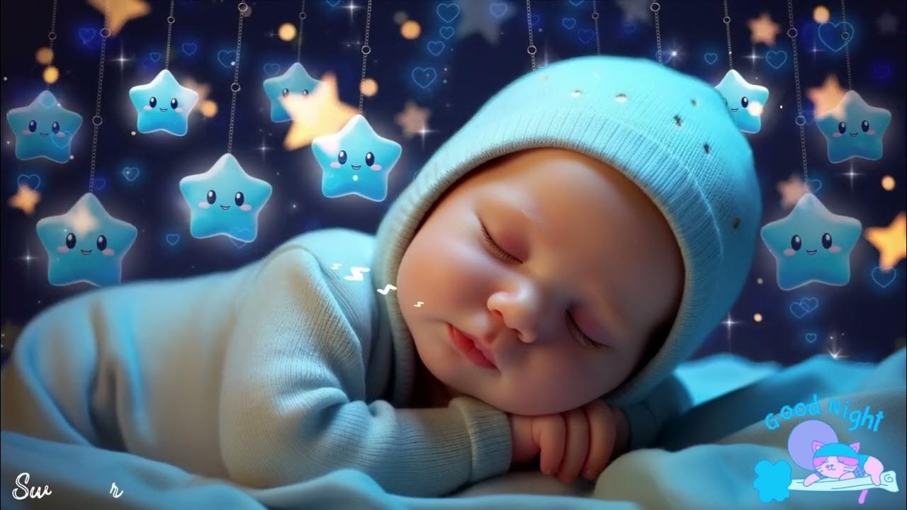 Baby Sleep Music 💤 Mozart & Brahms Lullabies for Instant Sleep & Insomnia Relief