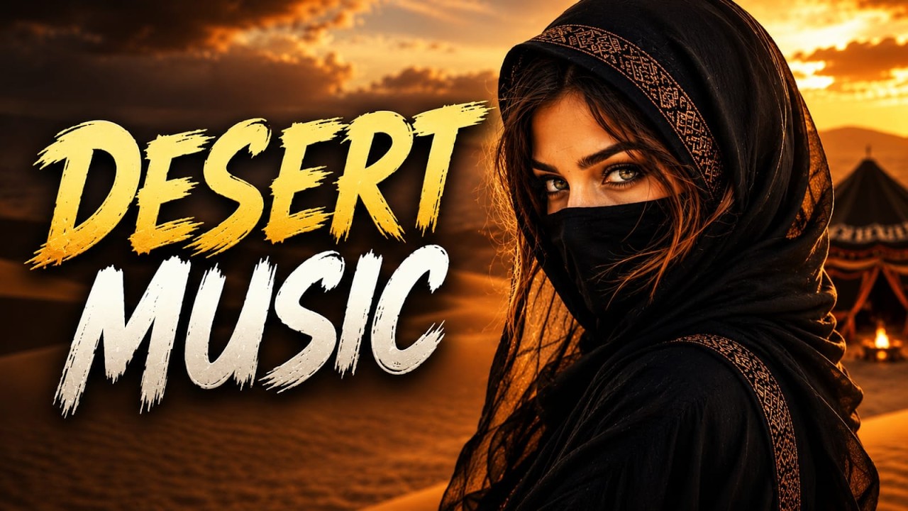 Desert Music 🌙 | Arabian Instrumental Music for Deep Focus, Study