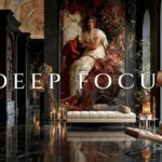 Study Music for Deep Concentration | 432Hz Felt Piano in a Candlelit Marble Gallery