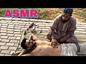 FULL BODY MASSAGE & ARMPIT TICKLE FOR RELAXATION : ASMR SESSION