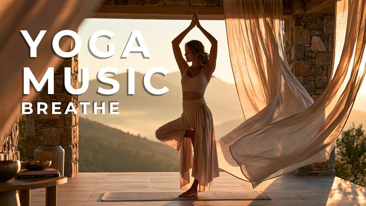 2 Hour Yoga Music | Breathe Deeply, Move Gently, and Let Go of Stress