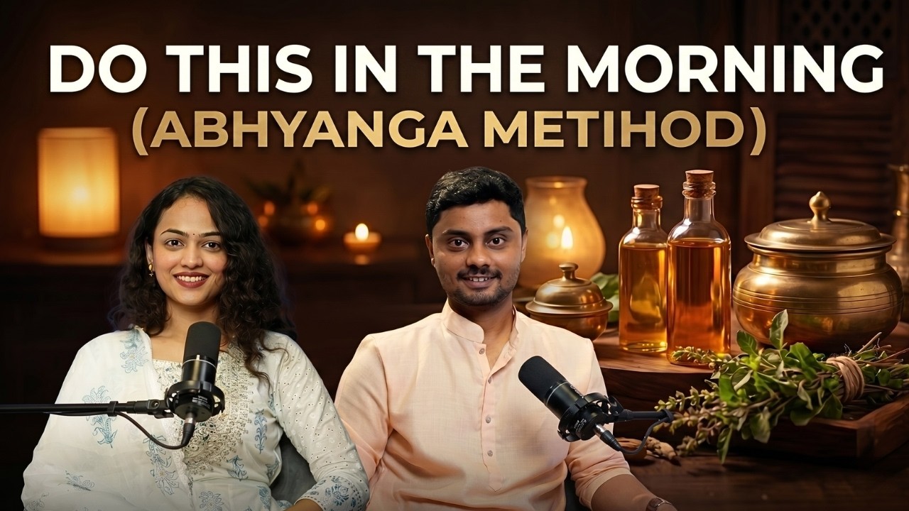 Yoga meets Ayurveda P2 | Can 10-Minute Oil Massage Change Your Life? | Ayurveda’s Abhyanga Practice