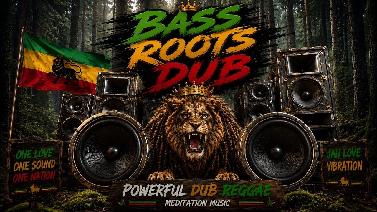 Bass Roots Dub | Powerful Reggae Meditation Music 🌿 Deep Roots, Heavy Bass & Positive Vibrations