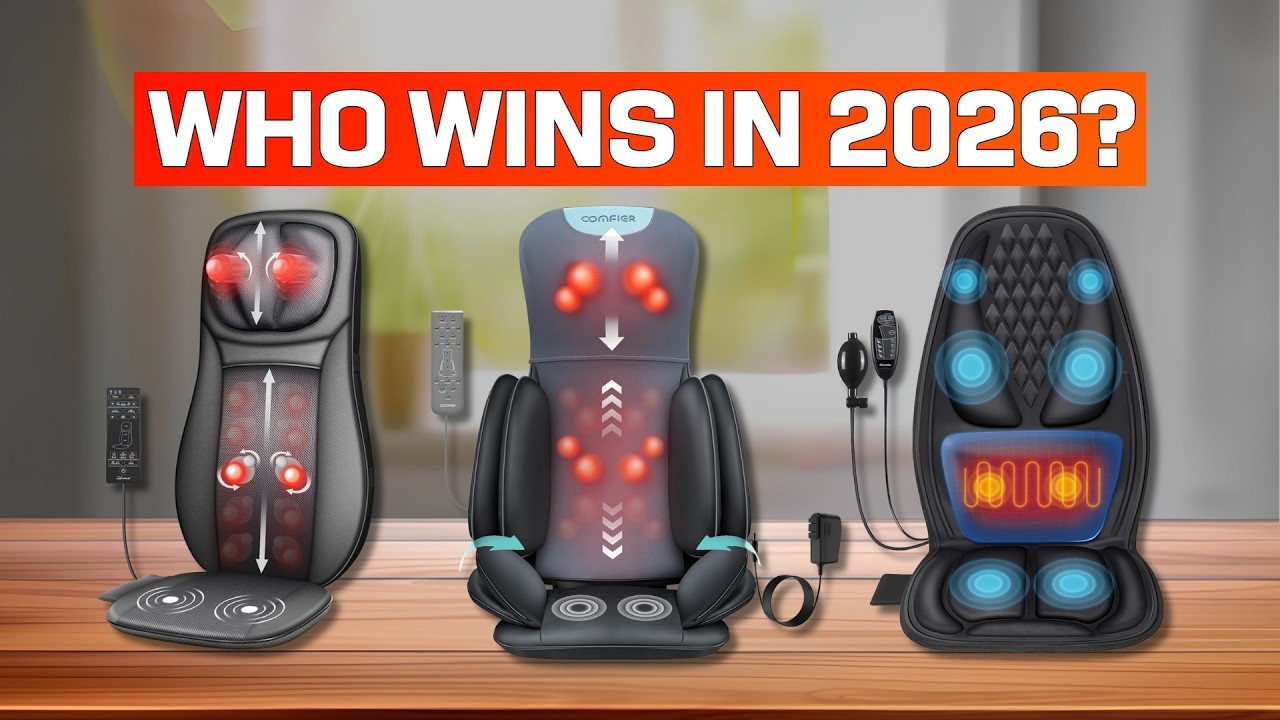 Best Massage Chair Pads for Back Pain That Really Work in 2026