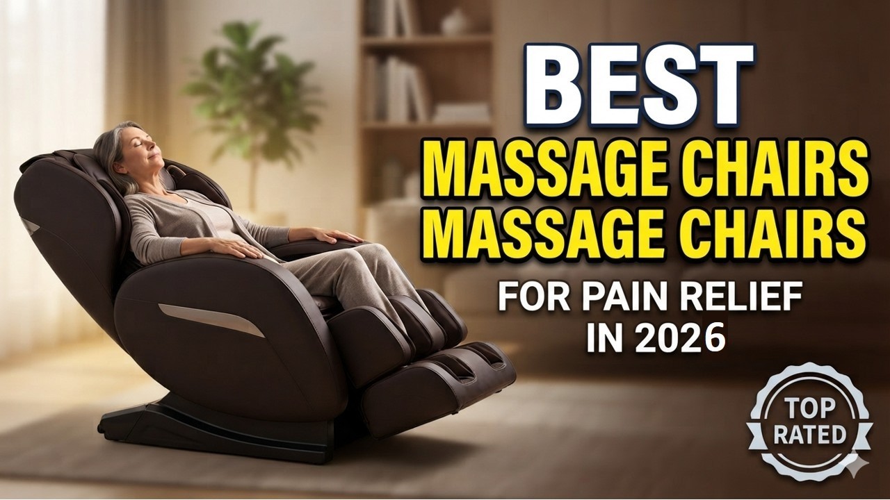 Best Massage Chair for Back Pain? We Tested the Top 3 || Zero Gravity Full Body Massage Chair