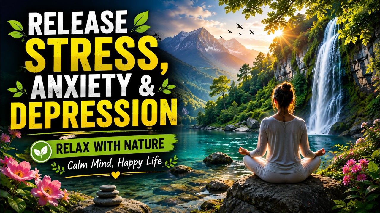 Deep Meditation Music for Stress Relief 🧘 Morning Yoga Music & Deep Focus Study Music