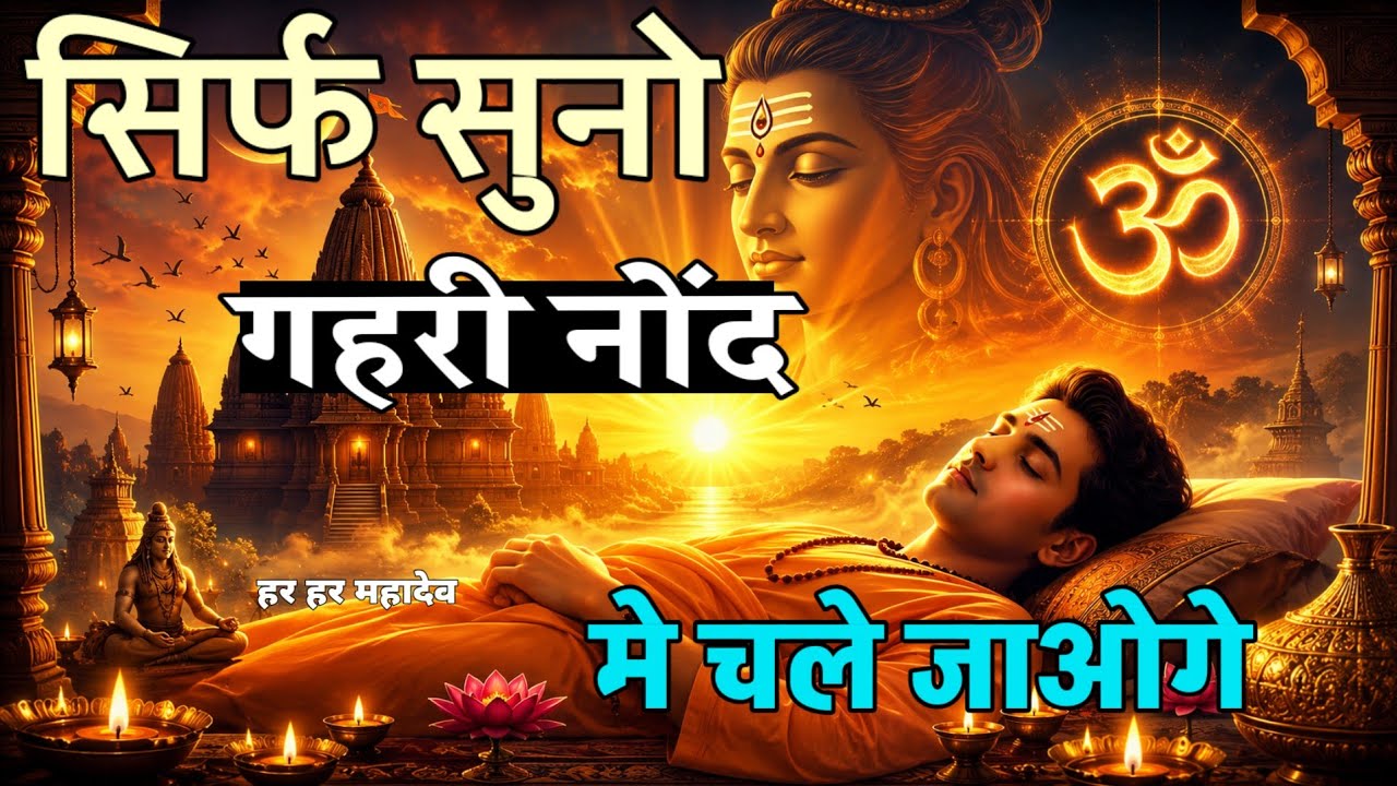 Guided Deep Sleep Meditation (Hindi) | गहरी नींद और शांति का अनुभव | Yoga Nidra for Deep Sleep 😴