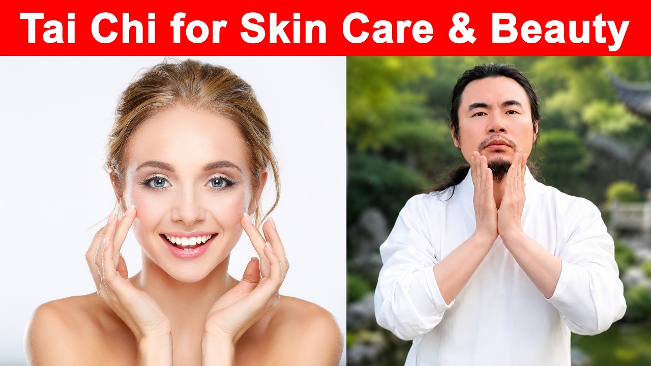 Tai Chi Face Massage Yoga | Facial Care and Beauty Exercises | Skin Care Routine