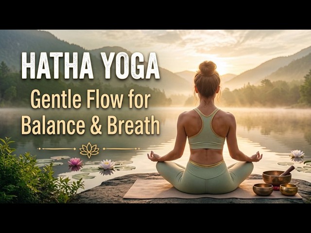 Hatha Yoga Music | 1 Hour Gentle Flow for Balance, Breath & Inner Calm