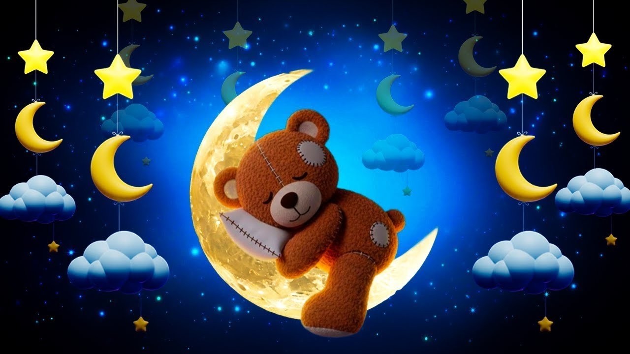 🎶 Mozart & Brahms Lullabies 💤 Gentle Baby Sleep Music Sleep Instantly in 3 Minutes 🌙