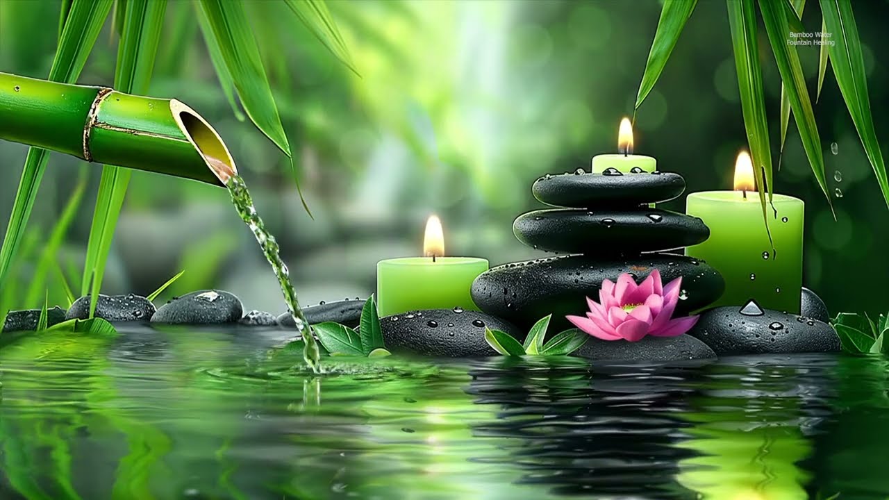 3 Hours Relaxing Music for Stress Relief – Gentle Piano & Water to Calm Anxiety & Overthinking
