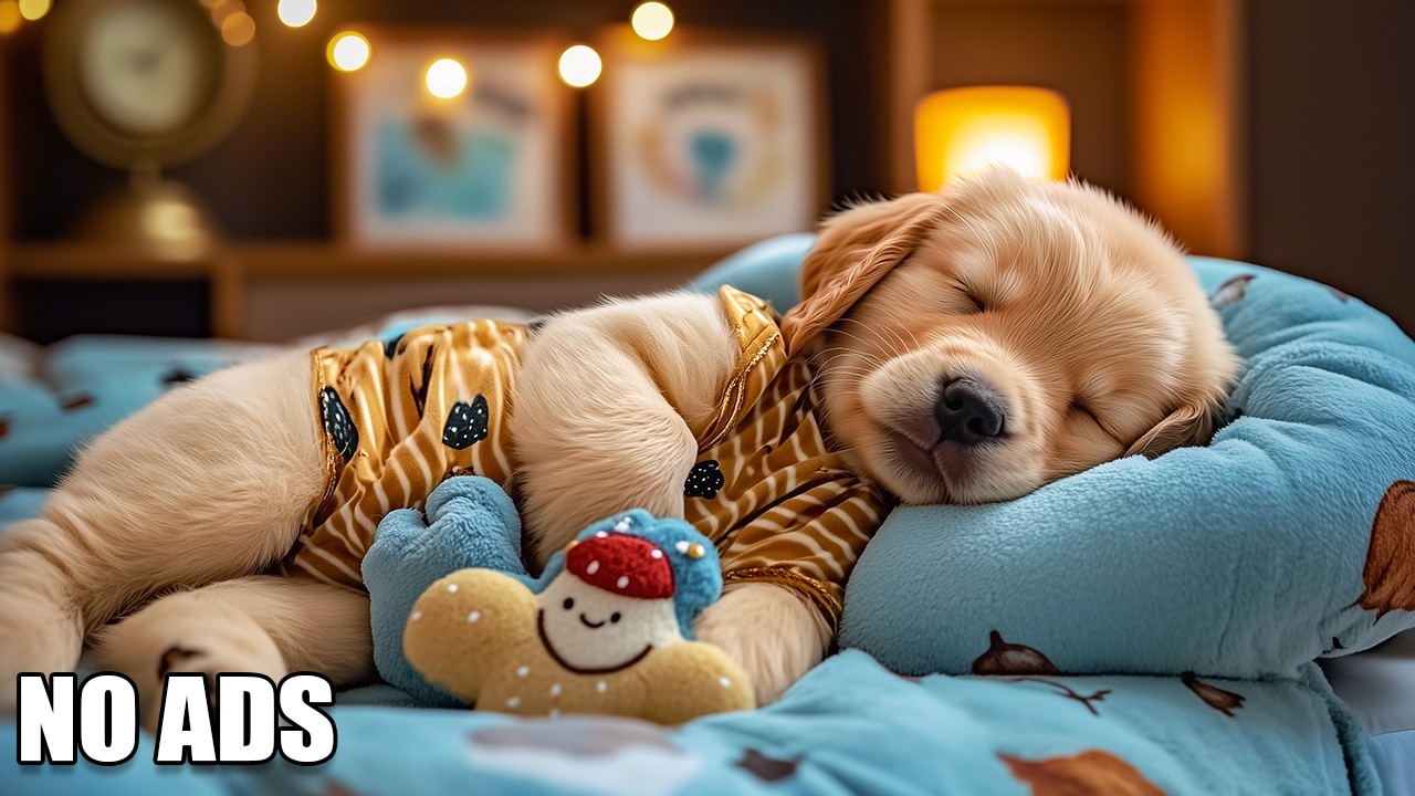 12 Hours of Relaxing Music for Dog🐶Gentle Anxiety Music for Dog🎹Healing Sleep Music for Anxious Dogs