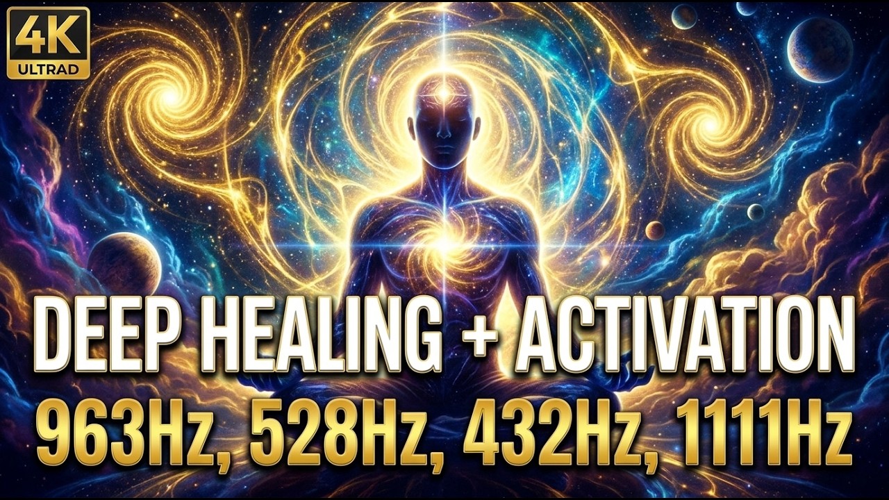 396Hz + 639Hz Healing Frequencies | Heart Chakra Healing Music & Emotional Balance