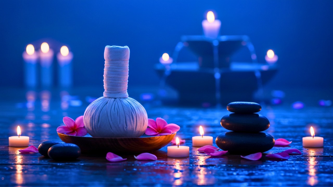 Calming Piano and Flowing Water 🌿 Spa Music for Meditation, Stress Relief and Mental Well-being