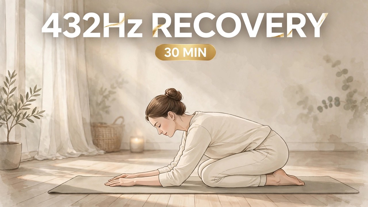432Hz Deep Ambient Cool Down Mix | Post-Workout Recovery & Yoga Music
