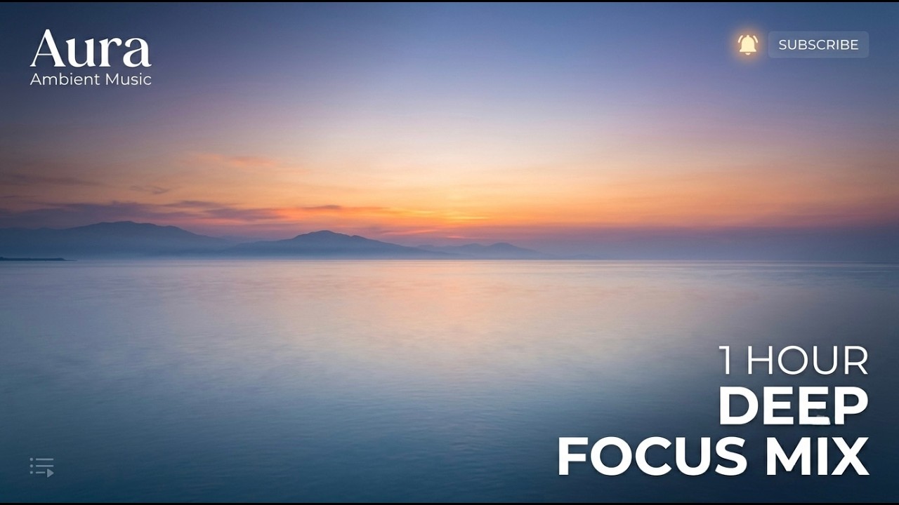 Deep Focus & Study Music | Aura Ambient Music (1 Hour)