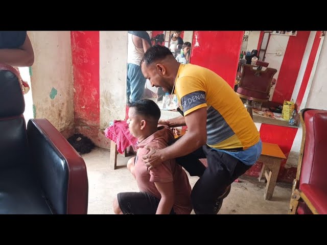 indian barber massage | asmr massage | massage video | head massage | full body massage asmr | asmr