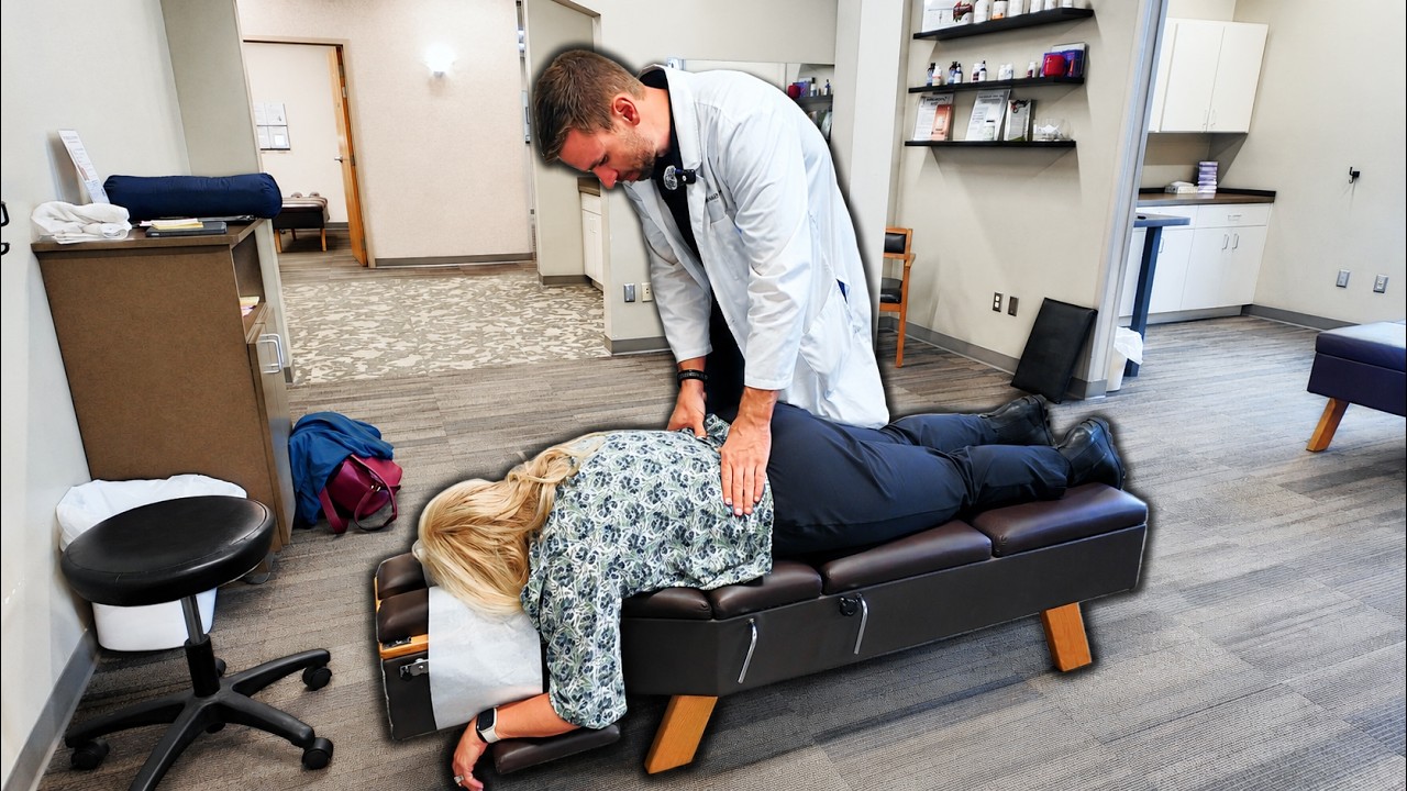 She Waits All Week for This Moment | Full Chiropractic Adjustment