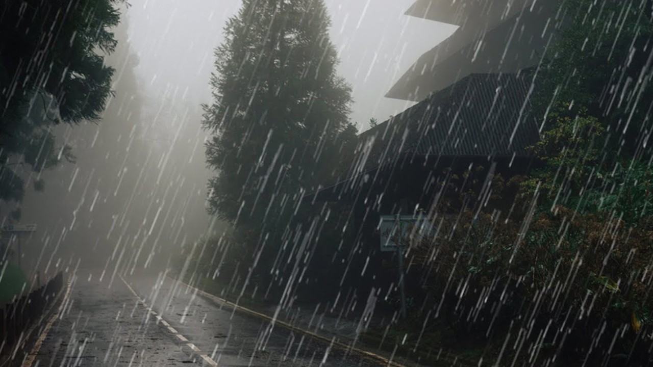 Rain Sounds For Sleeping – 99% Instantly Fall Asleep With Rain And Thunder Sound At Night, ASMR 302