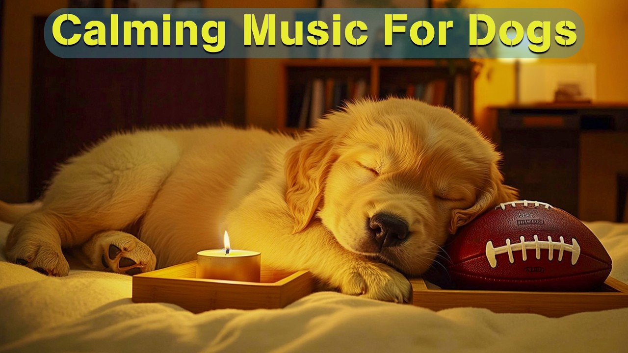 12 HOURS of Relaxing Music For Dogs 🐶 Anti Separation Anxiety Relief🎵 Healing Dog Sleep Music ✨💤