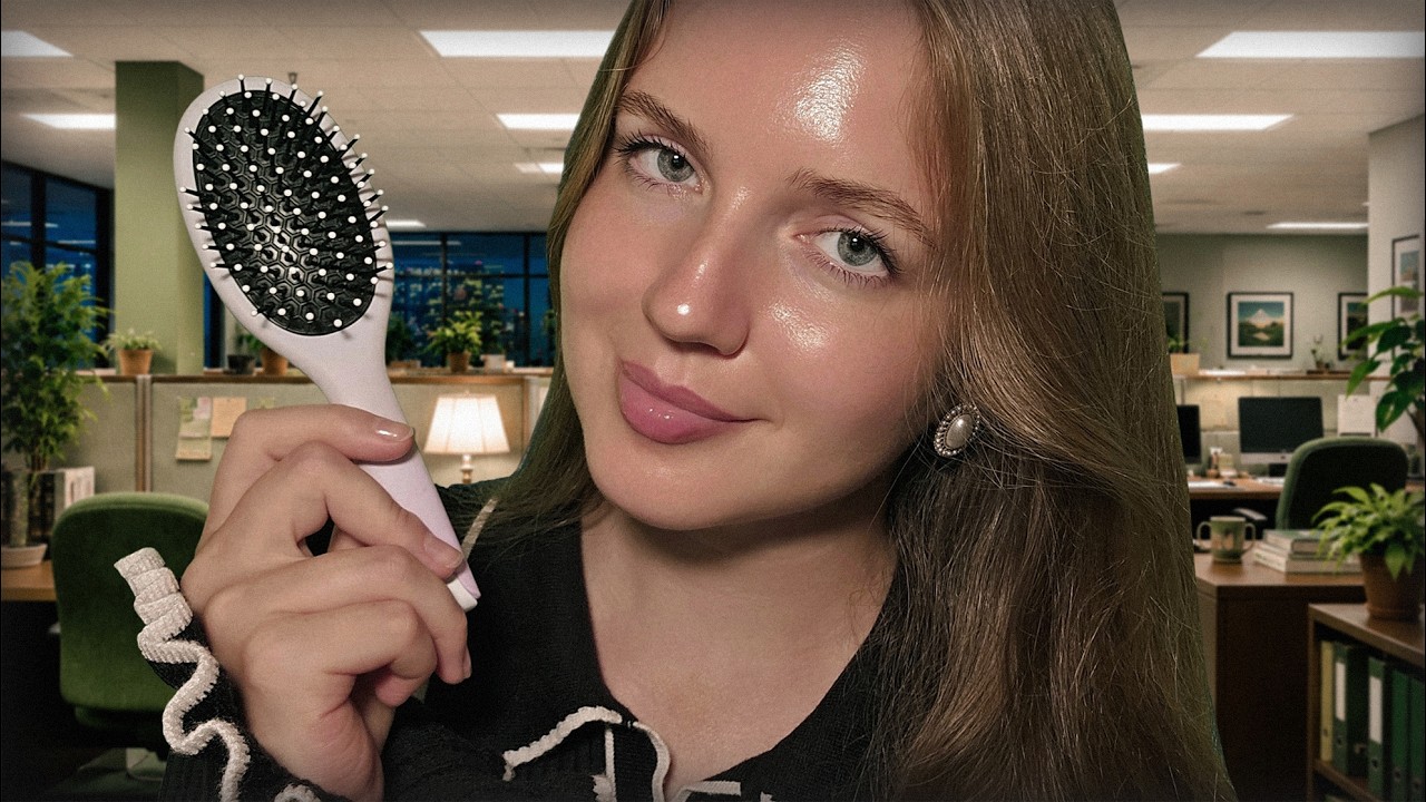 АСМР Ухаживаю за Тобой в Офисе • ASMR Taking Care of You in the Office
