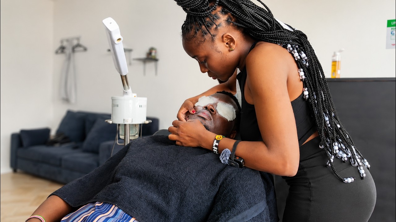 ASMR: $7 Full-Service Barbershop Massage… I Wasn’t Ready for This Level of Relaxation 😴