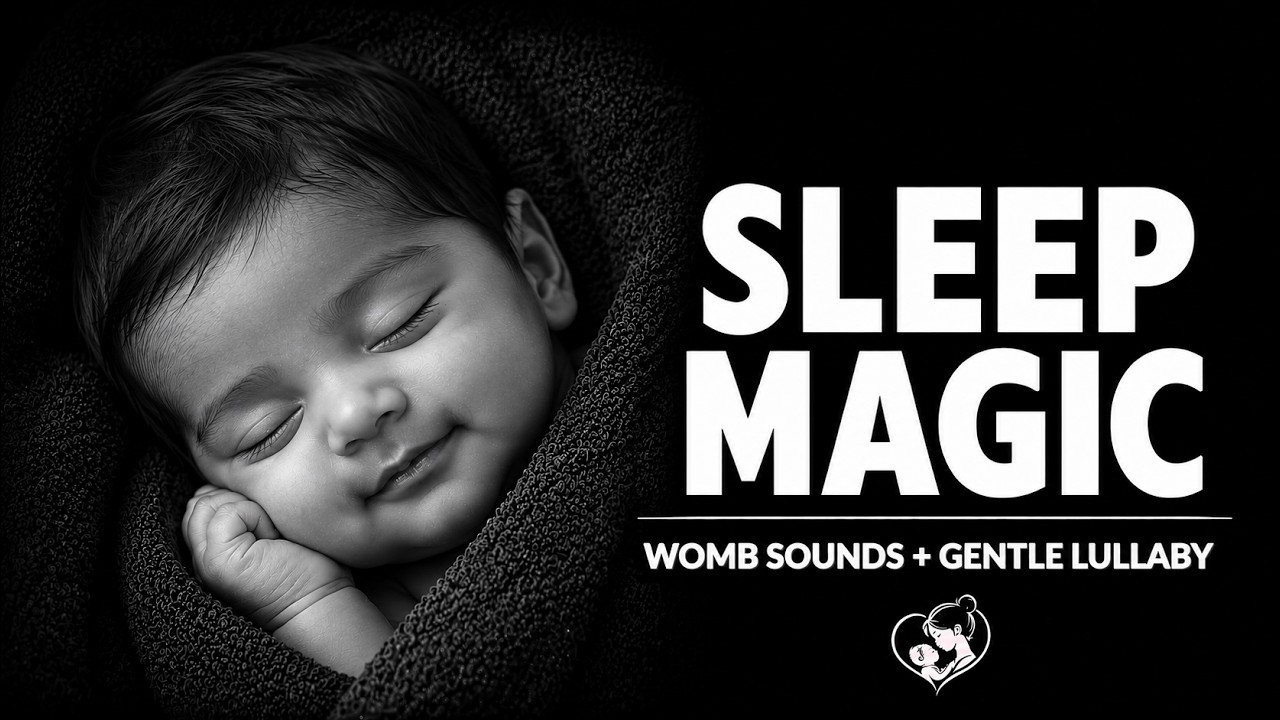 😴 Baby Sleep Music That Works In Seconds! 💤 Extra Relaxing Sleep Music For Babies | Dark Screen NoAd