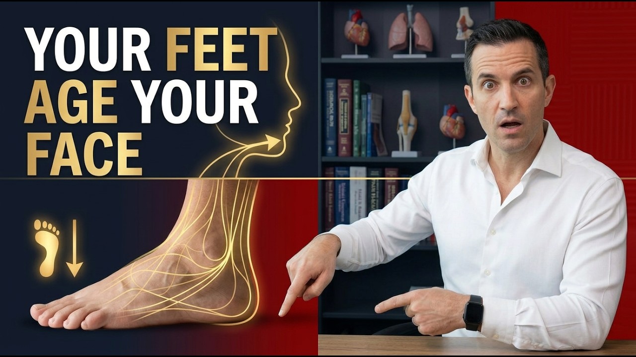 The 45 Second PLANTAR RELEASE That REPLACES Botox Starting From Your Feet