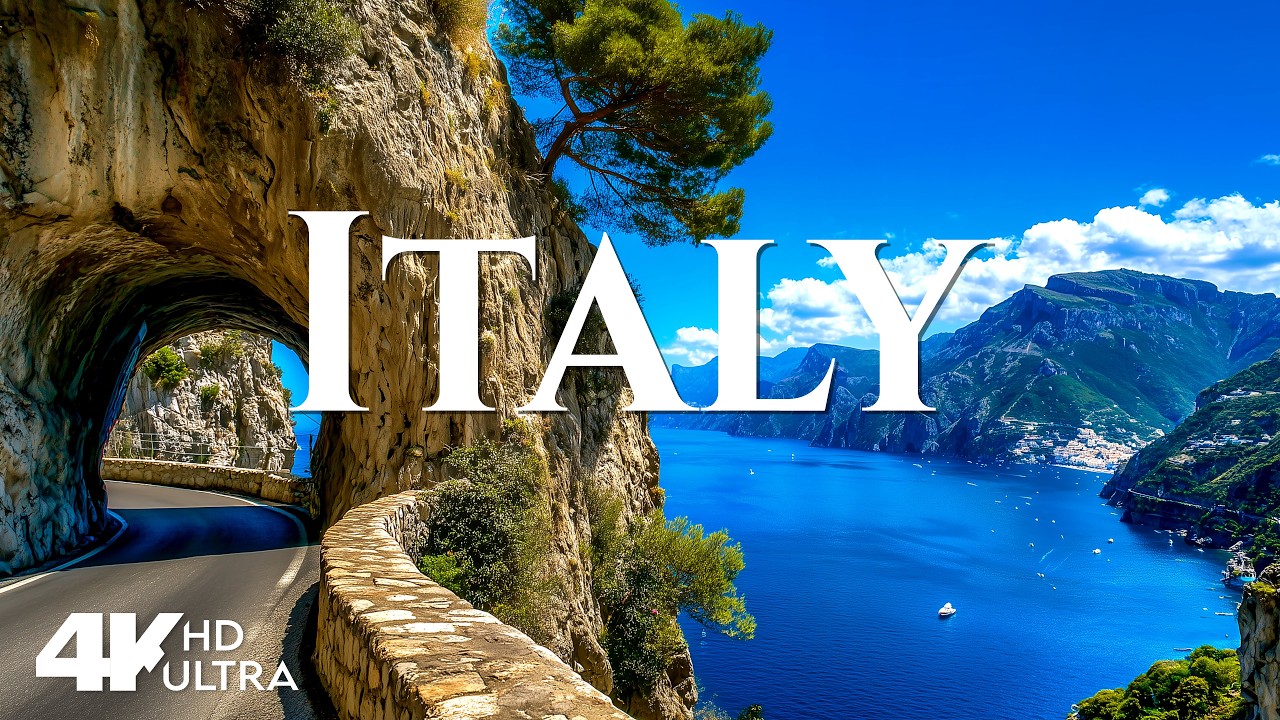 ITALY (4K UHD) | Relaxing Music Along With Beautiful Nature Videos – 4K Video Ultra HD