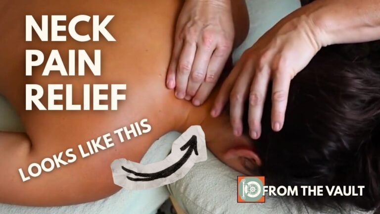 Neck Massage YouTube video thumbnail