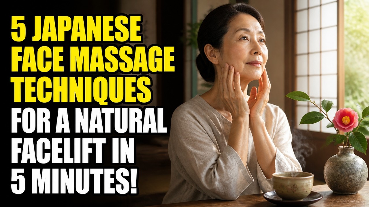 5 Japanese Face Massage Techniques for a Natural Facelift