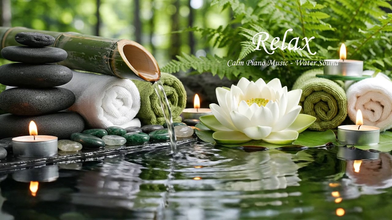 Relaxing Piano Music for Healing + Sleeping 🌿 Meditation Music Relax Mind Body, Soothing Music