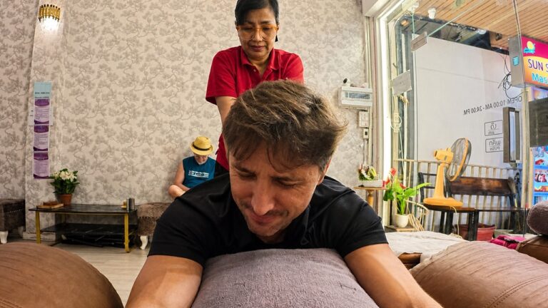 Feet & Ankles Thai Massage YouTube video thumbnail