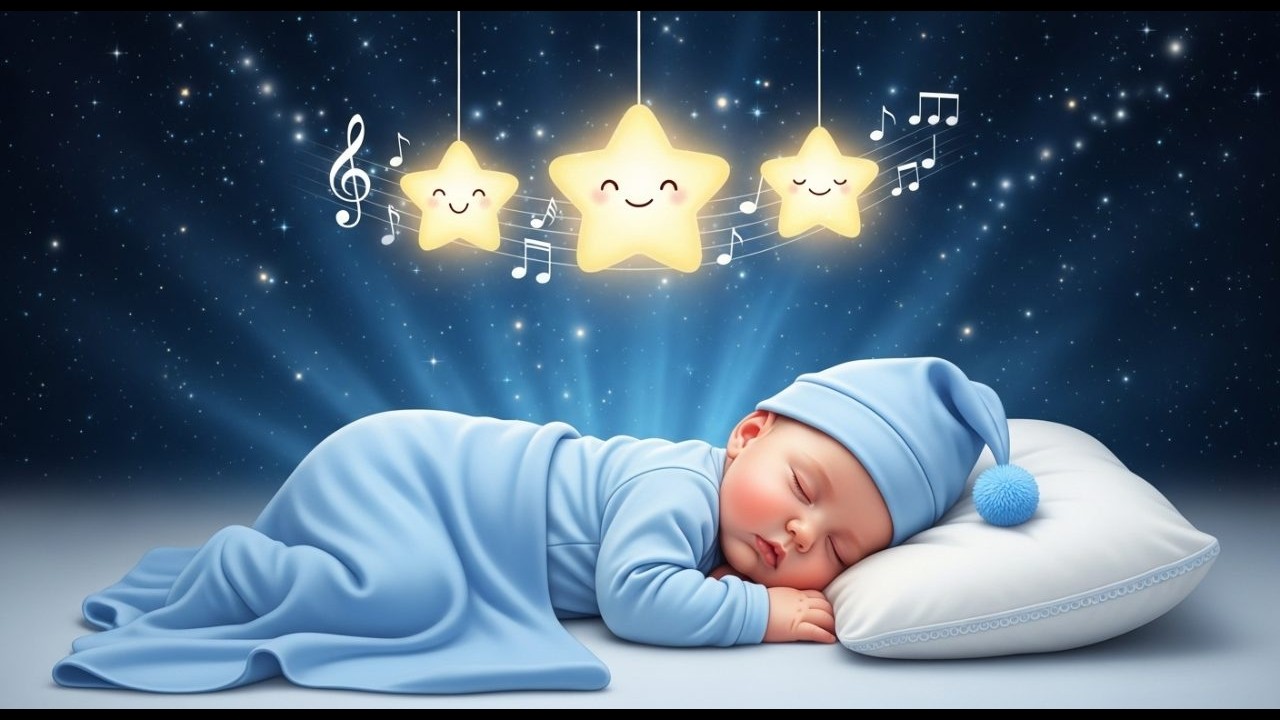 Baby Sleep Music for Sweet Dreams 💖 Soft Lullabies & White Noise to Calm Your Little One 💤