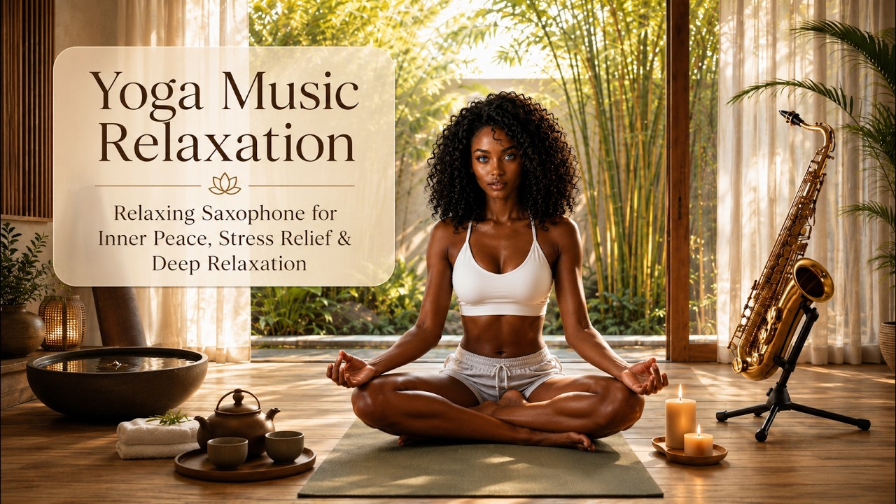 Yoga Music Relaxation Relaxing Saxophone for Inner Peace, Stress Relief & Deep Relaxation
