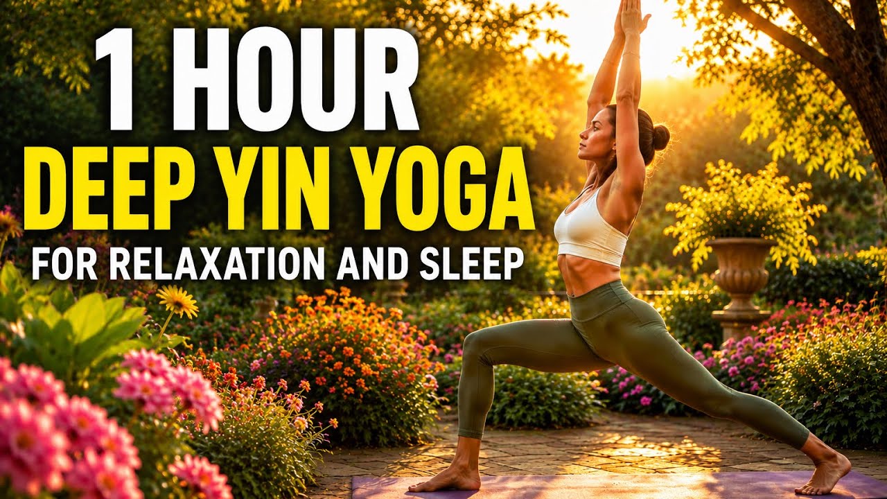 Deep Yin Yoga Music | Soft Nature Sounds & Healing Meditation Music for Deep Relaxation