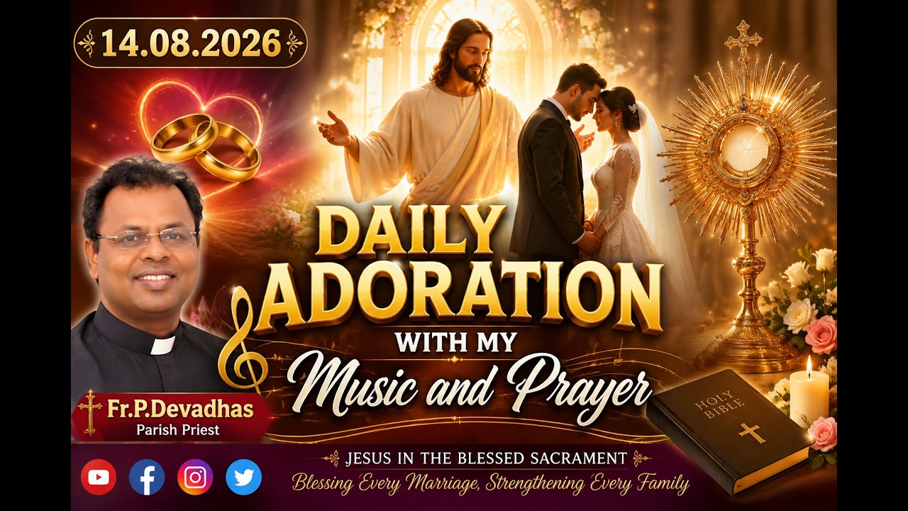 08/14/2026 I DAILY REFLECTION WITH MY HEALING MUSIC I DAILY DIVINE MESSAGE AND MY MUSIC IN TAMIL