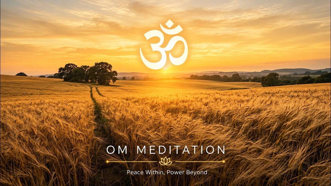 Om Meditation | Peaceful Om Chanting for Inner Peace & Relaxation | Meditation Music