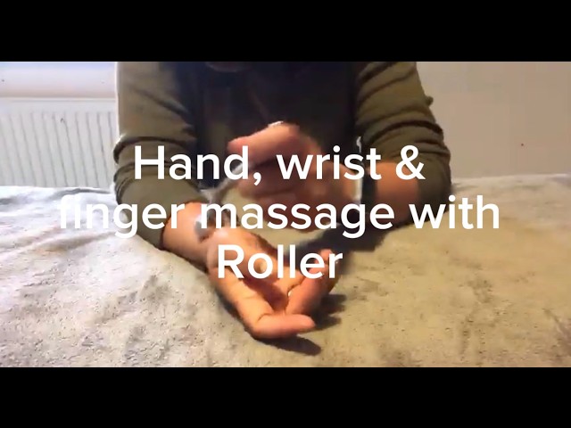 DIY Hand, Wrist & Finger Massage with a Roller | Easy At-Home Pain Relief