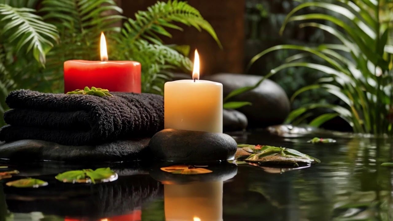 Stress Relief Spa Music 🌺 Quiet Your Thoughts & Drift Into Deep Sleep,Spa Stress 3