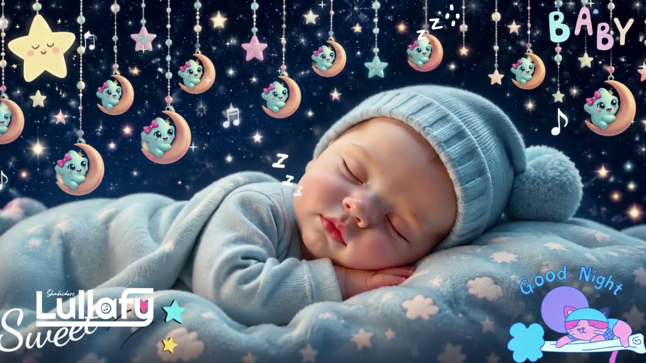 Sleep Instantly Within 3 Minutes ♥ Sleep Music for Babies ♫ Mozart Brahms Lullaby