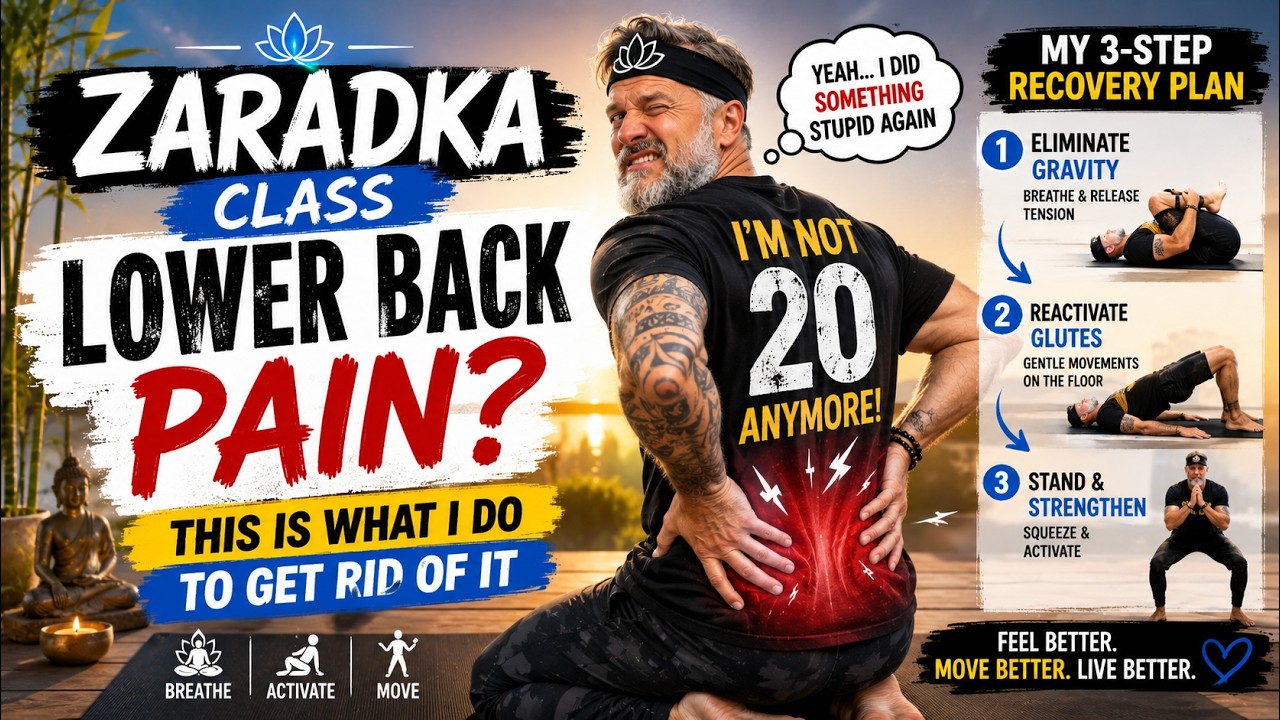 Lower Back Pain? This Is How I Start My Recovery | ZARADKA I Life Rx – Move, Recover, Grow
