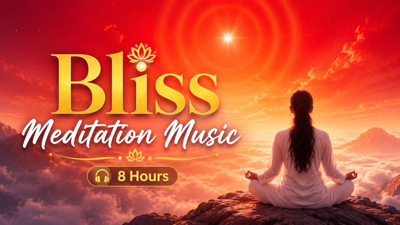 Bliss Meditation Music 🕊️ मन शांत करें • आत्मा को हील करें • 8 Hours BK Rajyoga Meditation