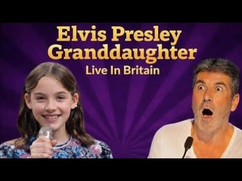 Elvis Presley’s Granddaughter Shocks Britain | 14-Year-Old Performs Healing Song | #soulfulmusic